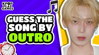 CAN YOU GUESS THE KPOP SONGS BY THE LAST 3 SECONDS (OUTRO) #1? 🎶✨ | KPOP PLAY GAMES QUIZ 2024