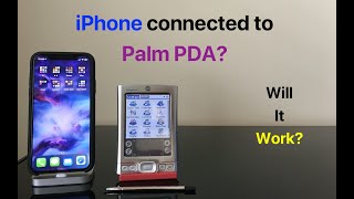 iPhone connected to Palm PDA?  WILL IT WORK?