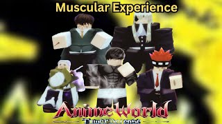 All Muscle Update Unit Showcase I Anime World Tower Defense