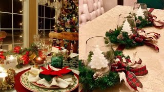 🎄+50 CHRISTMAS DECORATION IDEAS 2024 - CHRISTMAS TRENDS 2024 - TABLE CENTERPIECES DECOR IDEAS 🎄