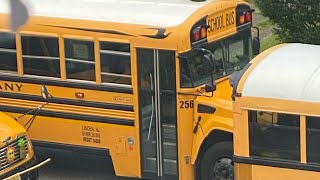 Driving in a 2016 Bluebird Vision School Bus Morning Ride