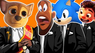 SPACE JAM 2 & Luca Paguro 2021 & PAW PATROL & Sonic Coffin Dance Meme Song Cover