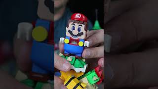 Lego Super Mario's reaction to Bowser