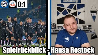 Mal wieder zu wenig.. I Arminia Bielefeld vs. Hansa Rostock 0:1 I Spielrückblick