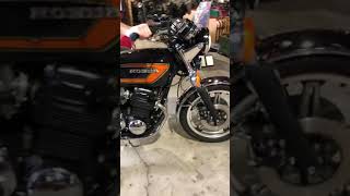 1977 Honda CB750F Super Sport - Cold Start, Walkaround, Riding