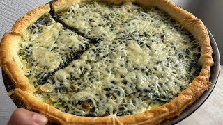 Recette Quiche Épinards /viande hachée 🤌🏻