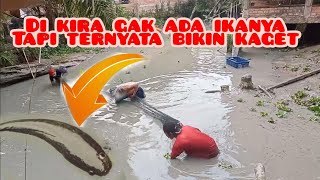 Keseruan kita nguras kolam patin milik boss mobil di daerah Sumatra selatan