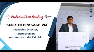 Exclusive Press Briefing: Insights from Renault-Nissan's Keerthi Prakash VM