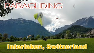 INTERLAKEN  SWITZERLAND/PARAGLIDING-PinayInCanada Thomas Vlog