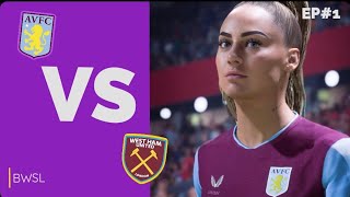 FIFA 23 Aston Villa Woman Carrer