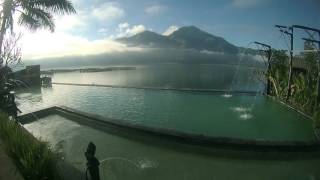 Best natural Hot spring at lake batur bali