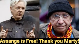 Assange is Free! Thank You Marty Goodman!