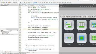 Java JavaFX Application Overview