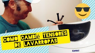 Lavarropas Cónsul, cambio de tensores de goma/mechongue eventos