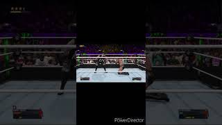 Kevin Owens stunner to Randy Orton #WWE2K24#Shorts