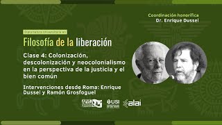 Colonización, descolonización y neocolonialismo | Diplomatura en Filosofía de la Liberación