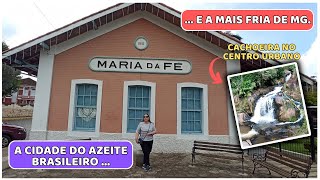 Conheça Maria da Fé, a cidade mais fria de Minas Gerais + Cristina, com uma cachoeira urbana.