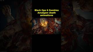 Amalgam Death Animation Cutscene in Black Ops 6 Zombies (COD BO6 Zombies Death Animation Cutscene)