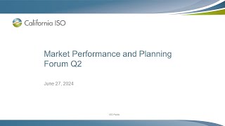 Jun 27, 2024 - Market Performance and Planning Forum Q2