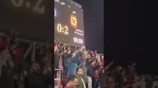 هتاف جمهور الاهلي ضد رمضان صبحي وعبدالله السعيد