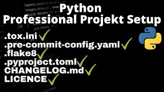 Python Professional Projekt Setup - Entwickle wie ein Profi