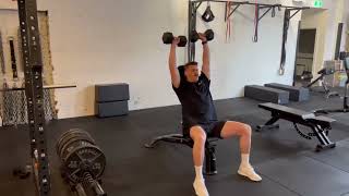 Exercise: Top Down Alternating DB Overhead Press