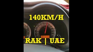 Driving in Ras Al Khaimah @140KM/H #Car #Trending #UAE