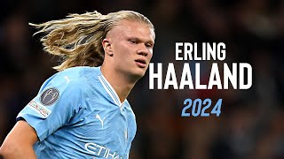 Erling Haaland 2024 - Crazy Shots & Goals