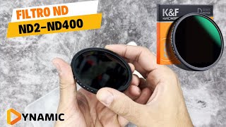 Probamos rapidamente Filtro Nd Variable K&f Concept Nd2-nd400 67 Mm