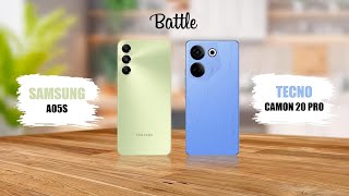 SAMSUNG GALAXY A05S VS TECNO CAMON 20 PRO | FULL COMPARISON 🔥 WHICH ONE IS BEST? SATISFYING REVIEW 📱