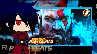 Uchihas Reagindo ao Rap do Kratos (God Of War) - O RAGNAROK | Flash Beats (Prod. WB)