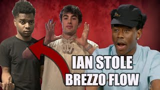 TYLER THE CREATOR Calls Out IAN. Did IAN Steal Brezzo whole Rap flow??