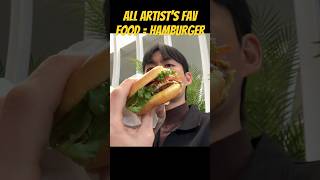 Artist's Fav Food? #shorts #shakeshack #burger #mukbang