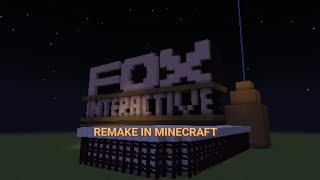 Fox Interactive Remake In Minecraft