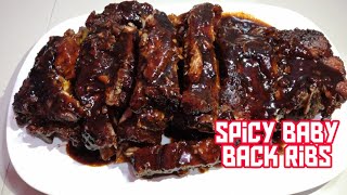 No Oven Spicy Baby Back Ribs