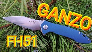 Нож GANZO FH51 Обзор КАЧЕСТВЕННОГО Ножа - ЭТО НОВЫЙ УРОВЕНЬ GANZO