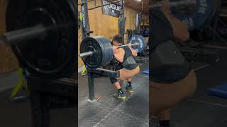 Heavy singles #garagegym #crossfit #fitness #youtubeshorts