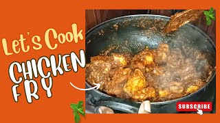 Very Simple And Tasty Chicken Fry / Chicken Fry In Telugu @gsteluguvantalu