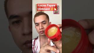 Lucas papaw ointment #skincare #skincareroutine #shortvideo #shorts #beautycare #loveyourself