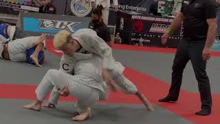 Noah Diaz First BJJ Tournament White Belt Gi and NoGi NABJJF AZ