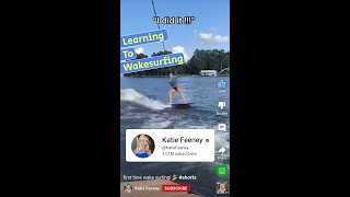 Katie Feeney Wakesurfing Breakdown