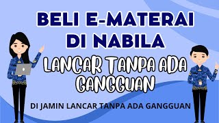 CARA MEMBELI E-MATERAI UNTUK PENDAFTARAN CPNS 2024