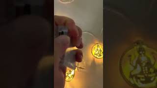 Diwali LED Lights / Lakshi Ganesh lights for Home decoration/ Diwali decoration ideas #shorts