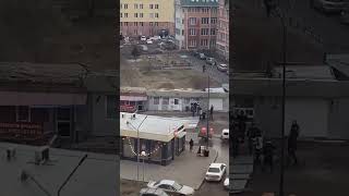 Порывы ветра в Красноярске