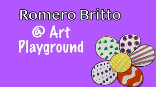 Romero Britto art project/ art history @ Art Playground