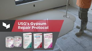 USG's Guide to Gypsum Underlayment Repair