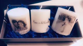 Personalized DIY Candles