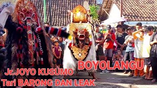 TARI rangda dan BARONG BALI & LEAK . jr JOYO KUSUMO  BOYOLANGU