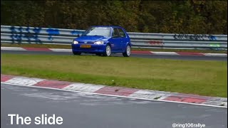 106 Rallye Lift Off Oversteer