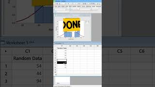 Update graph 📊 automatically in Minitab #shots #shortsviral #minitab #mustwatch #automatic